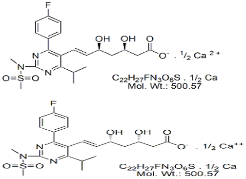 Racemic Rosuvastatin Calcium salt
