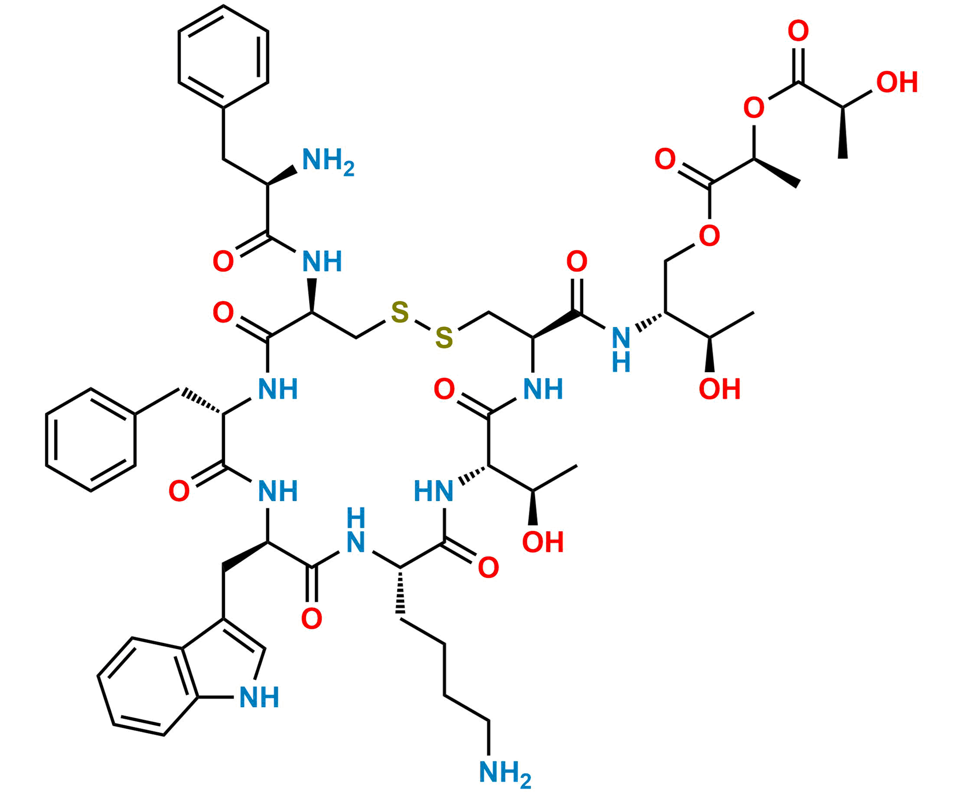D-Lactolactoyl-Thr-Octreotide