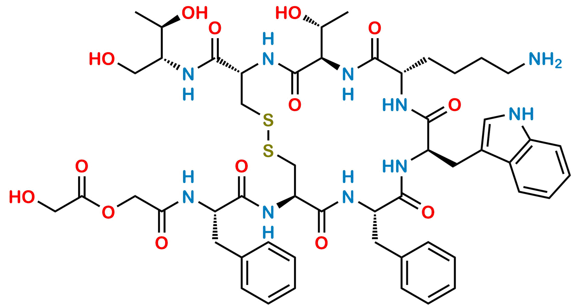 GlycoGlycoyl-Phe1-Octreotide