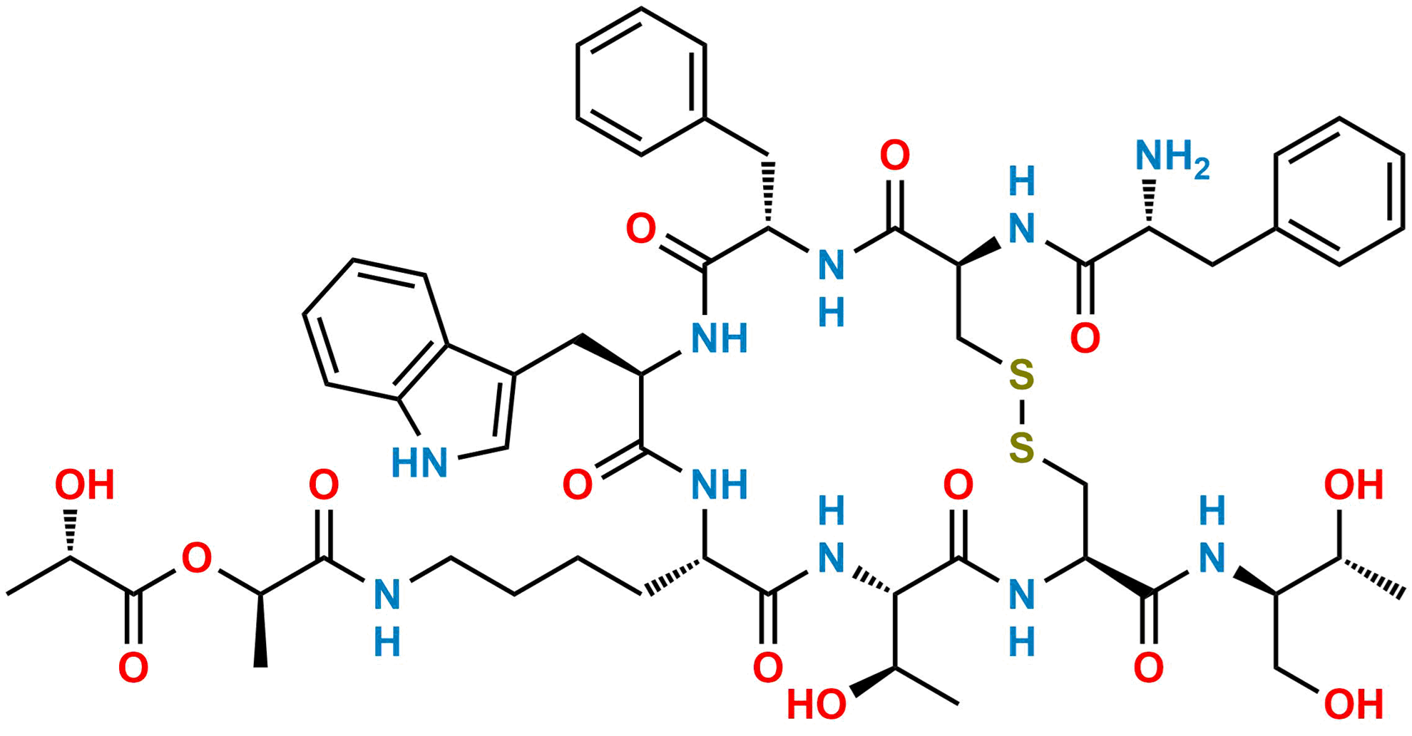 L-Lactolactoyl-Lys-Octreotide
