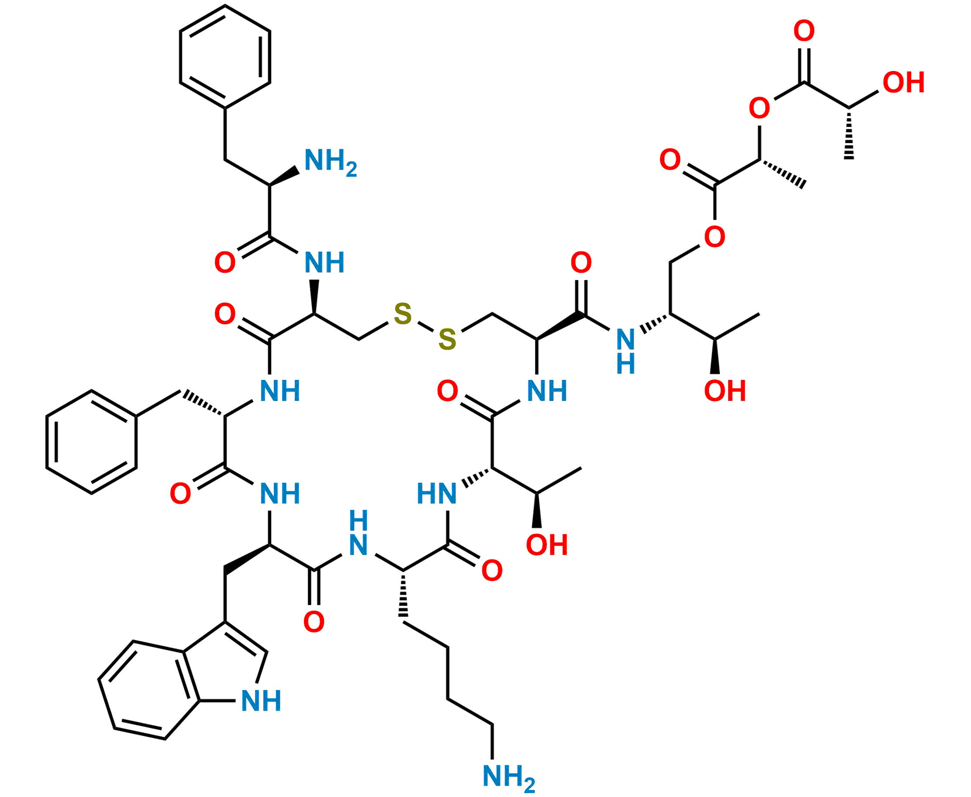 L-Lactolactoyl-Thr-Octreotide