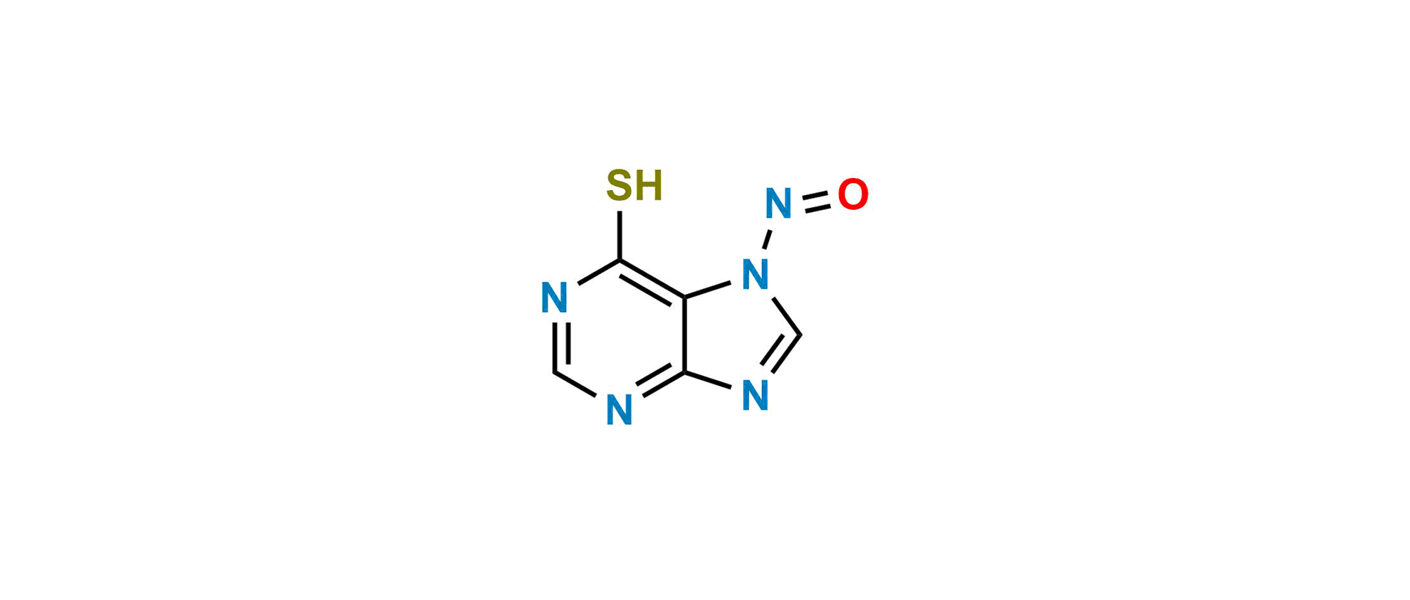 7-Nitroso-7H-purine-6-thiol