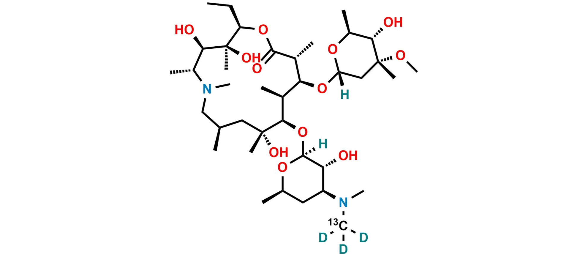 Azithromycin-13C-d3
