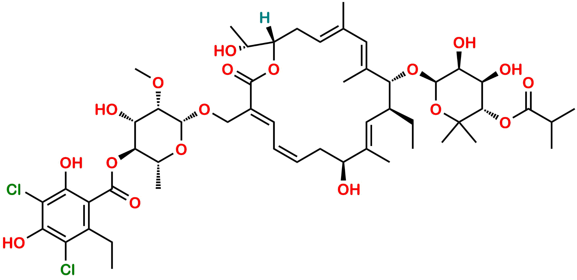 Fidaxomicin
